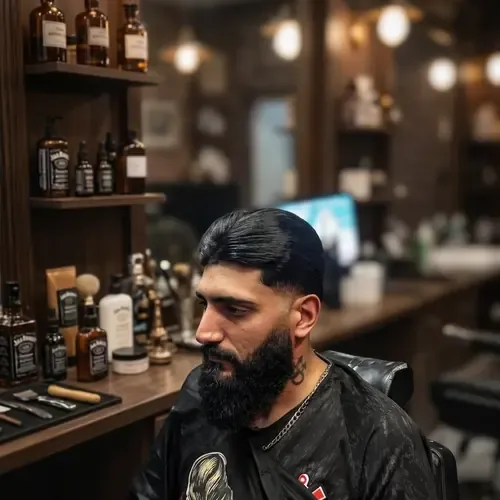 Corte Americano na Black Lion Barbearia